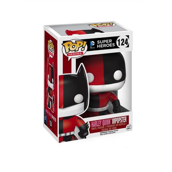 Harley Quinn Impopster #124 Funko Pop! Heroes Vinyl Figure New - Picture 1 of 8
